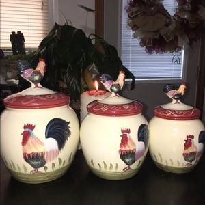 Rooster Canisters